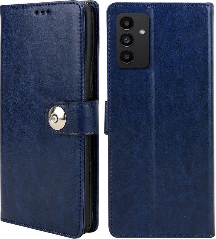 Winkel Flip Cover for Samsung Galaxy A13 5G  (Blue, Cases with Holder, Pack of: 1)