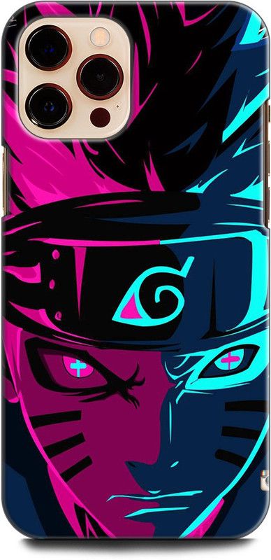 WallCraft Back Cover for APPLE iPhone 12 Pro NARUTO, ANIME, NEON  (Multicolor, Dual Protection, Pack of: 1)