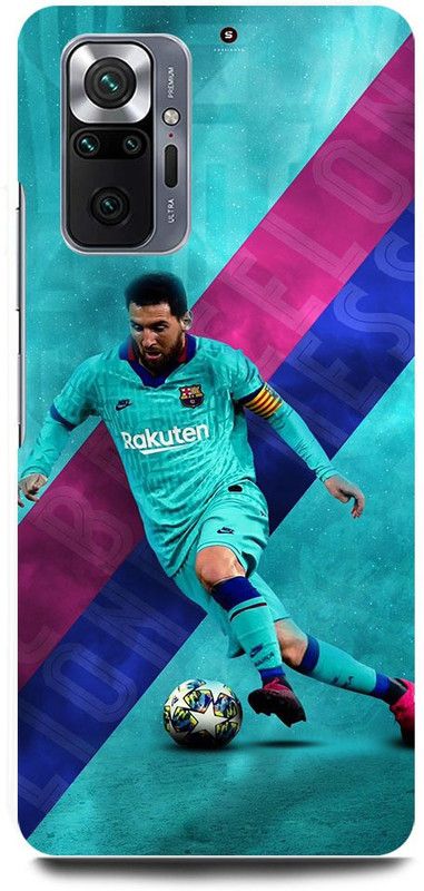 FRONK Back Cover for REDMI Note 10 Pro, LIONEL, MESSI, CUP, 10, MESSI  (Blue, Hard Case, Pack of: 1)