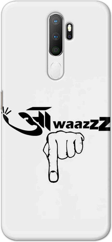 Alve Back Cover for Oppo A5 (2020)  (White, Pack of: 1)