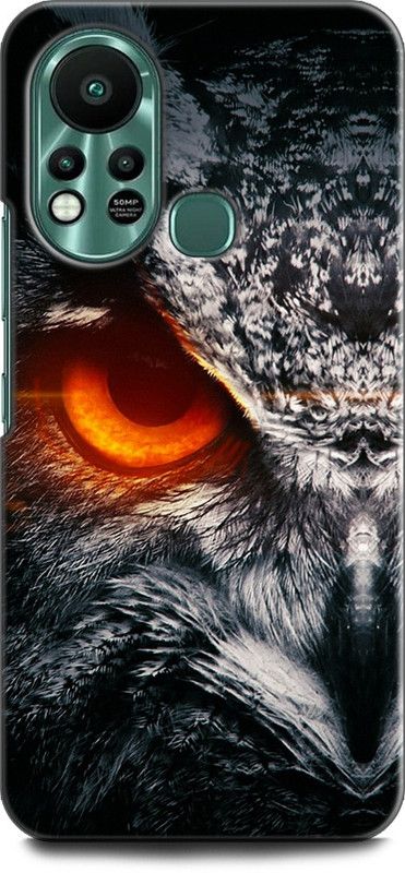 KEYCENT Back Cover for Infinix Hot 11s, X6812 OWL, FUNNY OWL, NIGHT WATCH, ABEJ, BEOGRAD, TRIPPY  (Multicolor, Shock Proof, Pack of: 1)