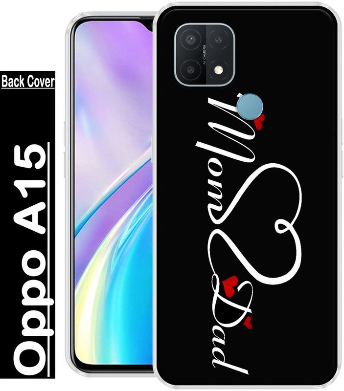 INDIALAND Back Cover for Oppo A15  (Multicolor, Grip Case, Silicon, Pack of: 1)