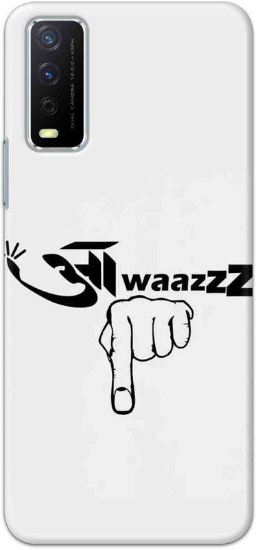 Alve Back Cover for Vivo Y12s  (White, Pack of: 1)