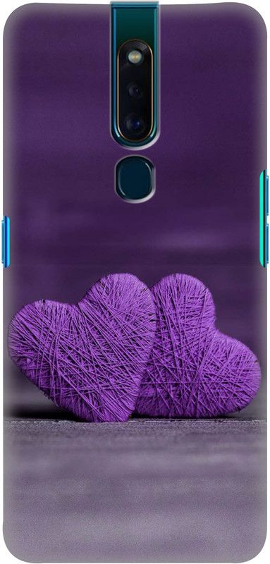 Instyle Back Cover for OPPO F11 Pro  (Purple, Hard Case)