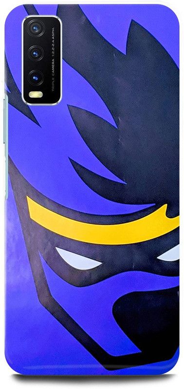 play fast Back Cover for Vivo Y20i, V2027 NARUTO, SHIPPUDEN, ANIME, NEON  (Blue, Hard Case, Pack of: 1)