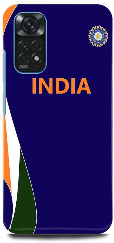 play fast Back Cover for Redmi Note 11S INDIA, JERSY, TEAM  (Blue, Hard Case)