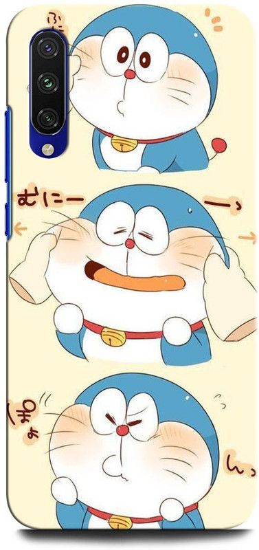 GRAFIQE Back Cover for Mi Redmi A3 DORAEMON, NOBITA, CARTOON, FUNNY, CUTE, DORAEMON, DOREMON  (Multicolor, Shock Proof, Pack of: 1)