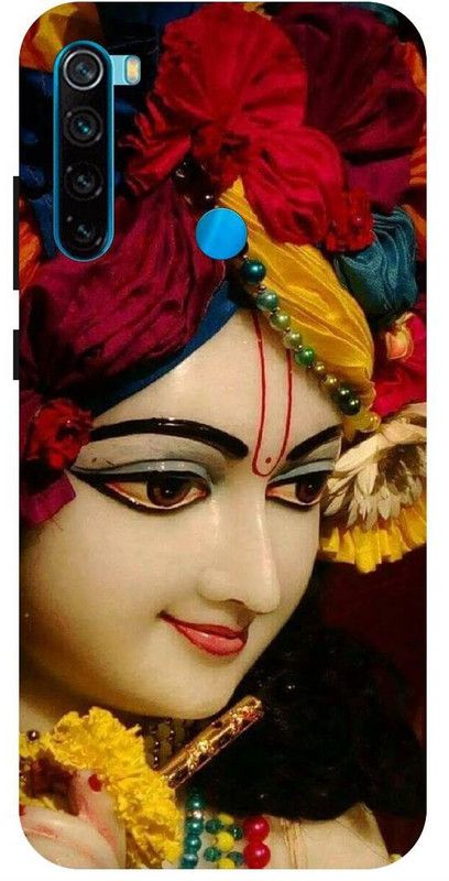 PICHKU Back Cover for REDMI NOTE 8-M1908C3JH-KRISHAN,KRISHNA,KANHAIYA,RADHA,KISHAN,KHATU,RADHE,SHYAM,JI,HINDU  (Red, Hard Case, Pack of: 1)