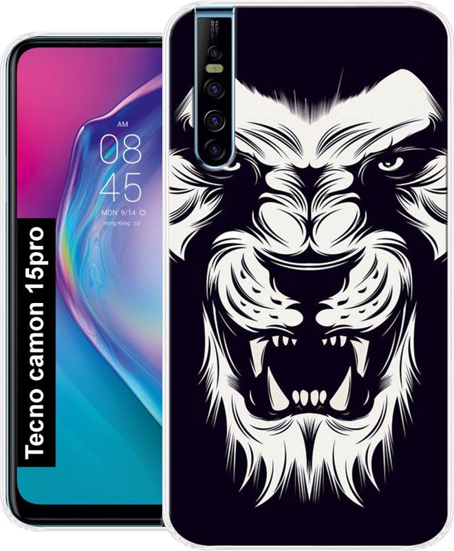Coolcase Back Cover for Tecno Camon 15 Pro  (Multicolor, Grip Case, Silicon)