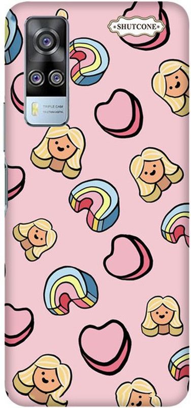 Omkar Enterprises Back Cover for Vivo Y51a  (Multicolor, Hard Case)