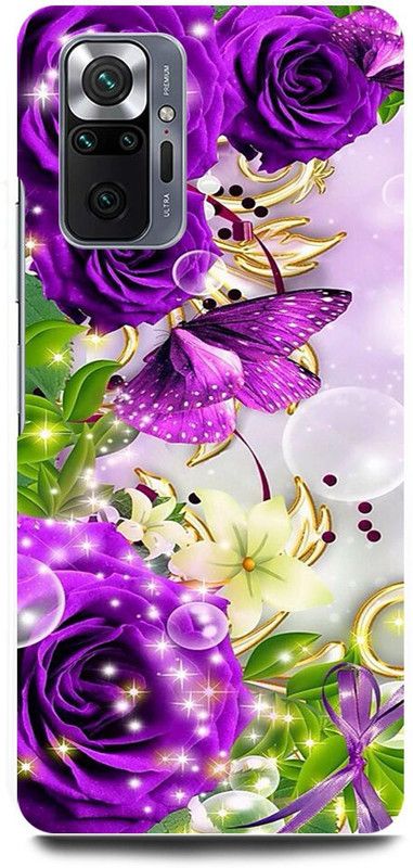 FRONK Back Cover for REDMI Note 10 Pro Max, ROSE, ROSES, PURPLE, ROSE, WHITE, ROSE  (Multicolor, Hard Case, Pack of: 1)
