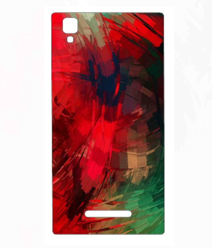 Snooky Panasonic Eluga A2 Mobile Skin  (Red)