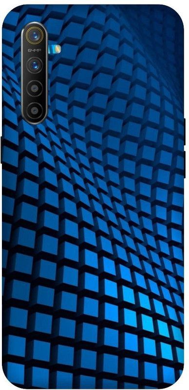 SSMORYA Back Cover for Realme XT Blue Design Printed Back cover  (Multicolor, Waterproof, Pack of: 1)