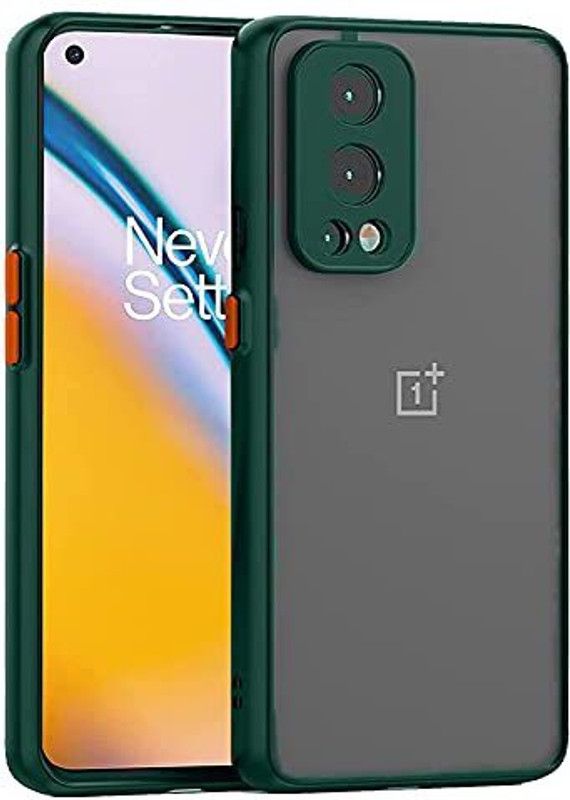 kanha enterprisess Back Cover for OnePlus Nord 2  (Green, Hard Case)