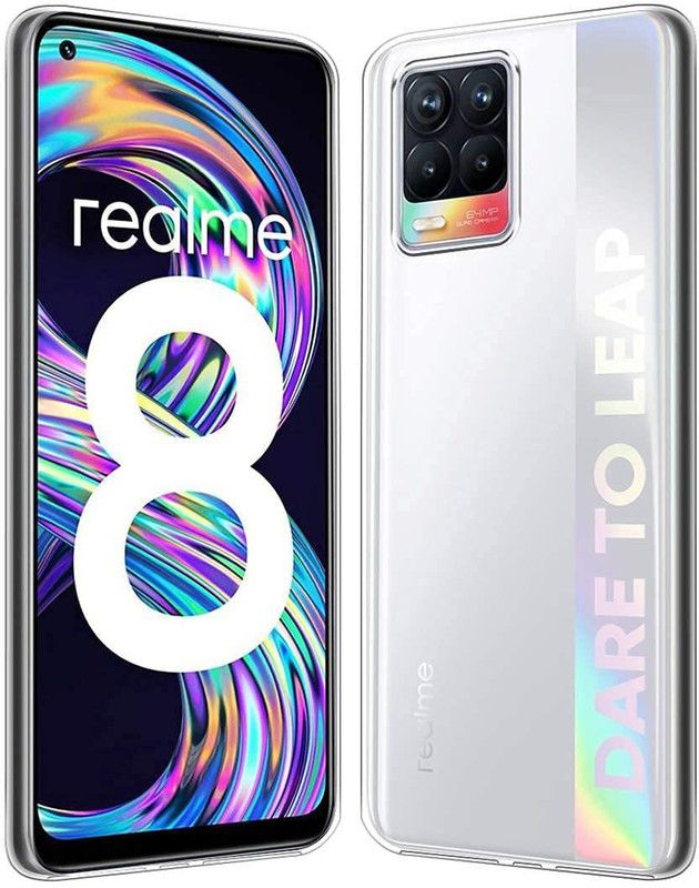 COVERNEW Back Cover for Realme RMX3085 /Realme 8 / 8PRO  (Transparent, Dual Protection, Pack of: 1)