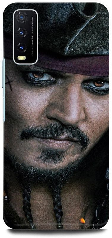 play fast Back Cover for Vivo Y12G, V2068 JACK, SPARROW, PIRATES, OF, THE, CARIBBEAN  (Grey, Hard Case, Pack of: 1)