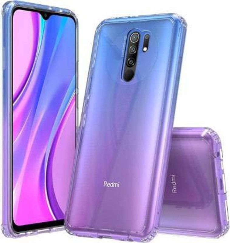 vmt stock Back Cover for (Redmi 9 Prime, Poco M2)|360 Degree Full Coverage with Camera Protection  (Multicolor, Dual Protection, Pack of: 1)