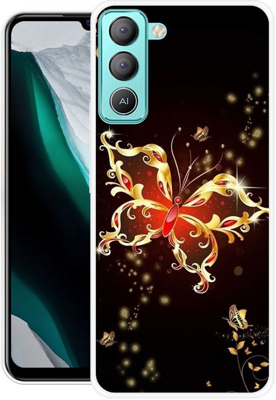Krtagy Back Cover for Tecno Pop 5 pro, Tecno Pop 5 Lite  (Multicolor, Dual Protection, Silicon, Pack of: 39)