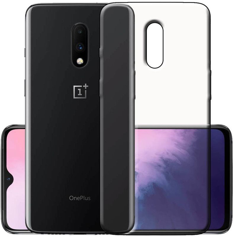 Snazzy Back Cover for OnePlus 7, OnePlus 7, One Plus 7  (Transparent, Grip Case, Silicon)