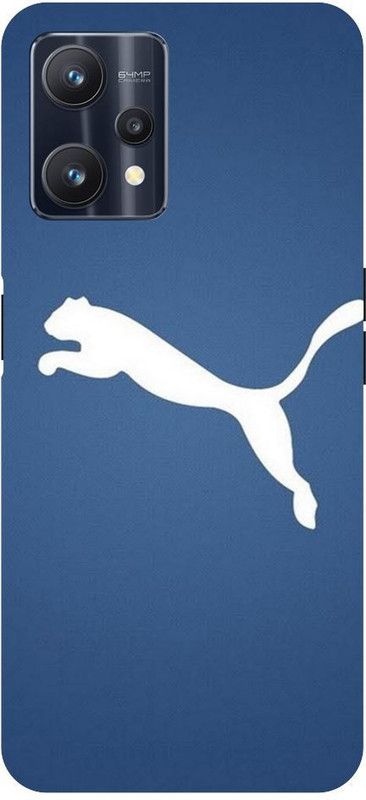 softcrash Back Cover for Realme 9Pro 5G PUMA, WHITE, BLUE, UHD  (Multicolor, Pack of: 1)