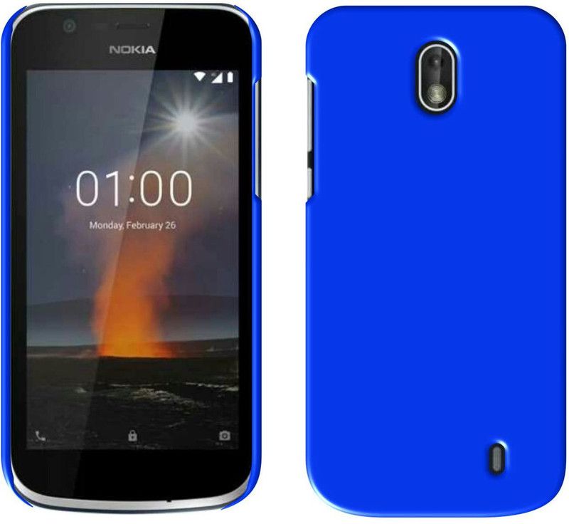 Case Designer Back Cover for Nokia 1 4.5" inch Ultra Slim Light weight Hard Premium Matte Finish Original Frosted Case  (Blue, Hard Case, Pack of: 1)