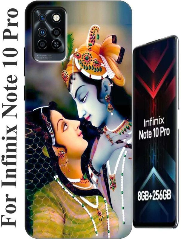 Sheorano Back Cover for Infinix Note 10 Pro 2558  (Multicolor, Grip Case, Silicon, Pack of: 1)