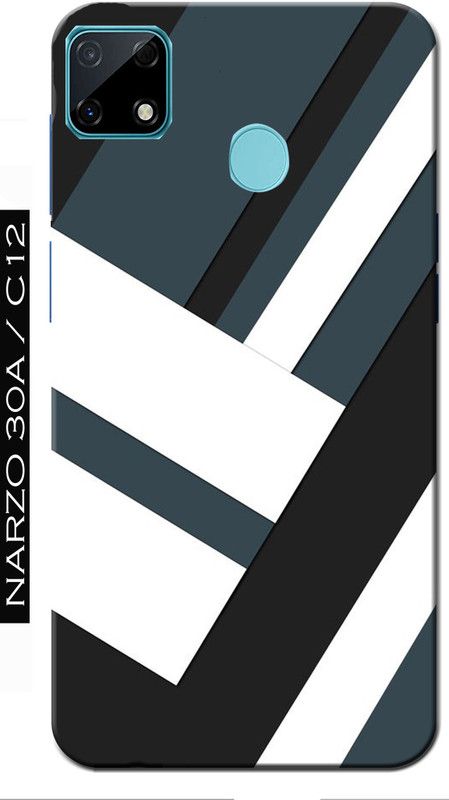 BIVAX Back Cover for REALME NAZRO 30A / REALME C12  (Multicolor, Grip Case, Silicon, Pack of: 137)