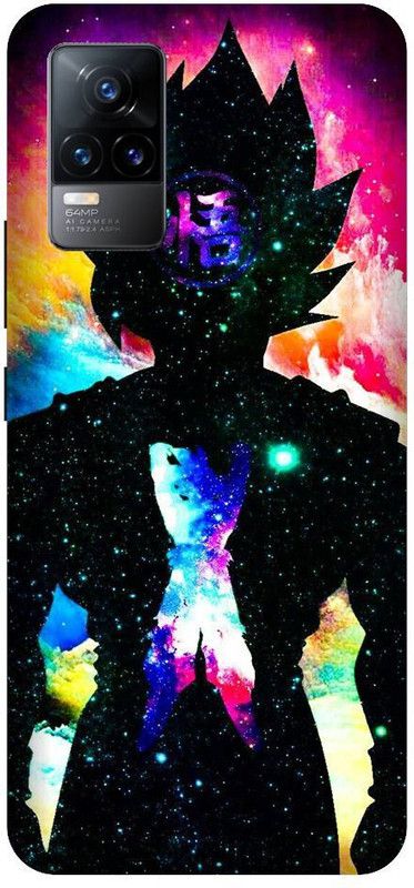 URCHIN Back Cover for Vivo V21 5G goku, Dragon Ball Z, Cartoon, Anime, Kame Hame, Strong, Coku, Super Saiyan  (Multicolor, Shock Proof, Pack of: 1)