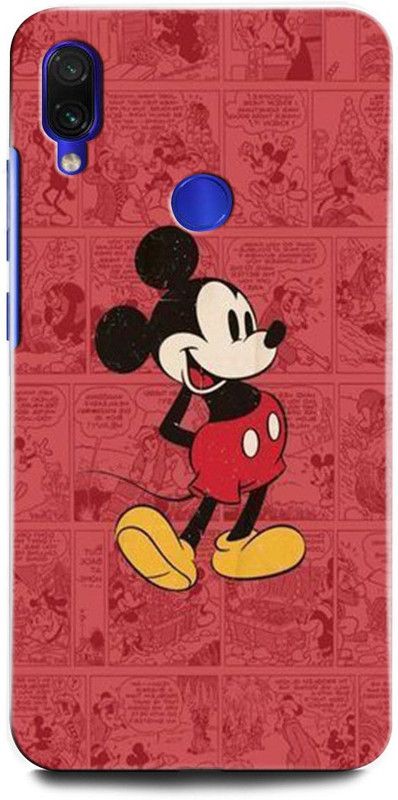 INTELLIZE Back Cover for Redmi 7  (Red, Hard Case, Pack of: 1)