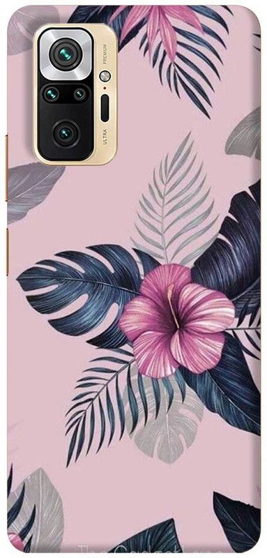 NDCOM Back Cover for Redmi Note 10 Pro Flowers Printed  (Multicolor, Hard Case, Pack of: 1)