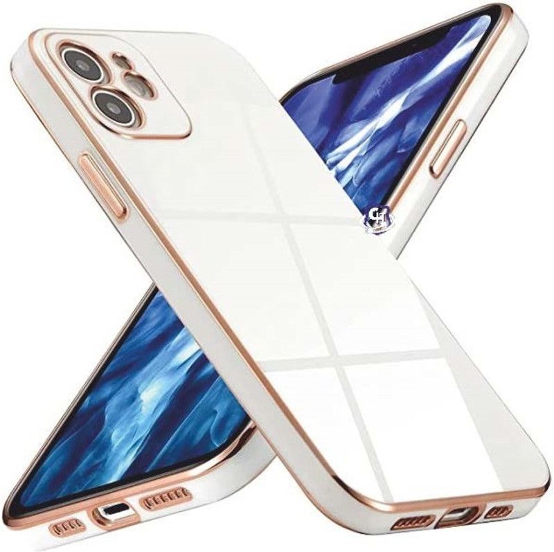 casohitech Back Cover for Apple iPhone 12 White  (White, Silicon, Pack of: 1)