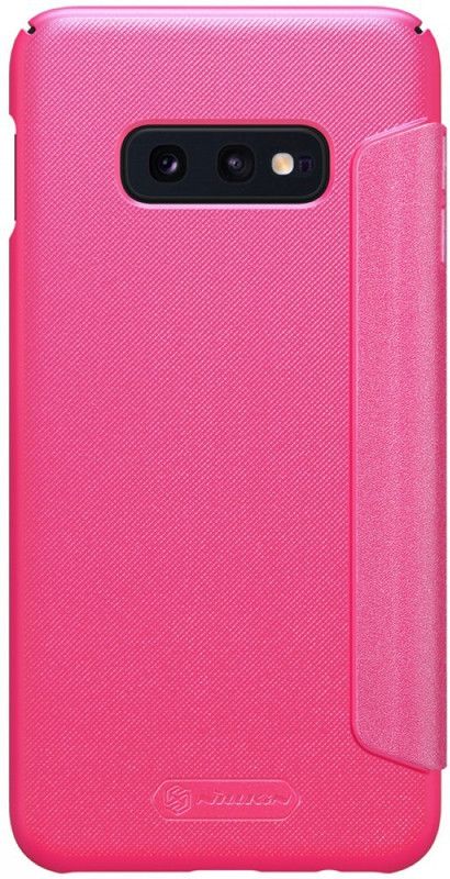Nillkin Flip Cover for Samsung Galaxy S10e Flip Leather  (Red, Pack of: 1)