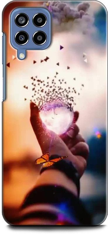 WallCraft Back Cover for SAMSUNG Galaxy M53 5G NATURE, COLORFULL NATURE, BEAUTIFUL NATURE, HART  (Multicolor, Dual Protection, Pack of: 1)
