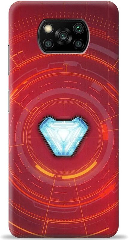 Crafter Back Cover for Poco X3  (Multicolor, Shock Proof, Pack of: 1)