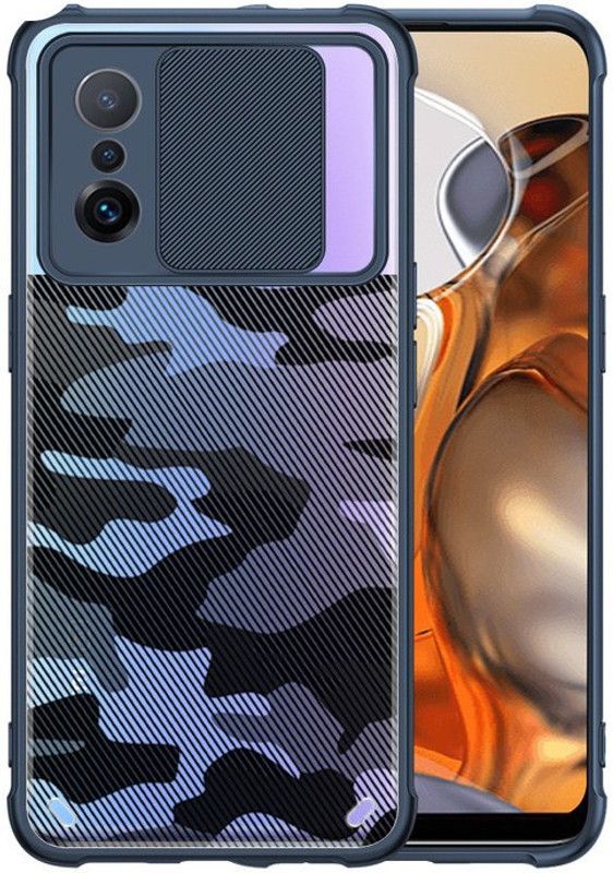 MOBIRUSH Back Cover for Xiaomi Mi 11T / Mi 11T Pro  (Blue, Pack of: 1)
