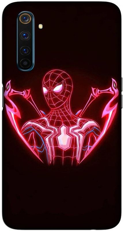 CROKIAN Back Cover for Realme 6 Pro spiderman Back Cover  (Multicolor, Hard Case, Pack of: 1)