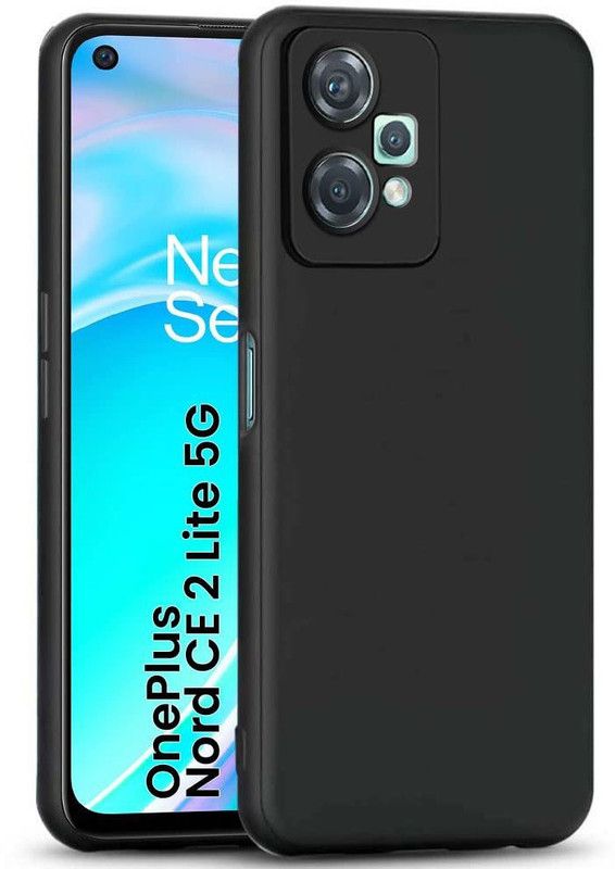 DSCASE Back Cover for OnePlus Nord CE 2 Lite 5G  (Black, Pack of: 1)