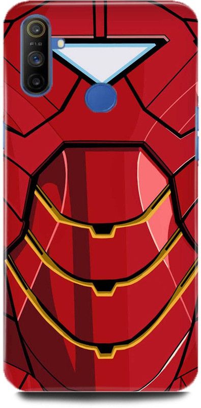 MP ARIES MOBILE COVER Back Cover for Realme Narzo 20A, Iron,Man,Iron,Man,Mask,Iron,Man,Face,Avenger,Marvel,Superhero,Avengers,  (Multicolor, Hard Case, Pack of: 1)