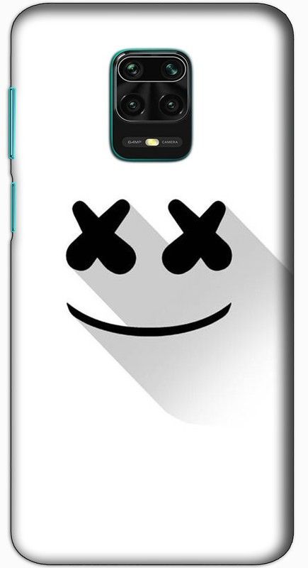 artocus Back Cover for Redmi Note 9 Pro, Redmi Note 9 Pro Marshmellow white Printed Back Cover  (Multicolor, Hard Case, Pack of: 1)