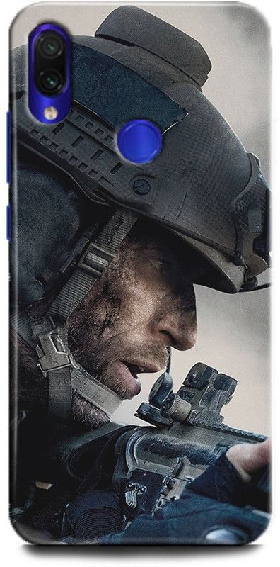 BARMANS Back Cover for Redmi 7 / Army, Soldier, Indian Army, Fighter, Gun, Sqad, Pubg  (Multicolor, Shock Proof)