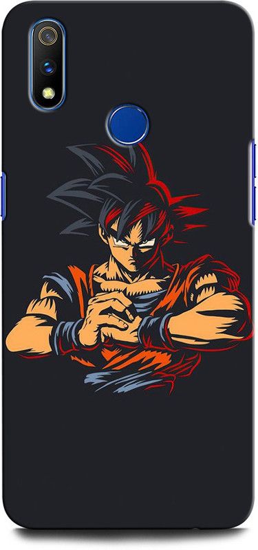 GRAFIQE Back Cover for Realme 3 DRAGONBALL, GOKU, POSTER, VEGETA, GOHAN, TEIN, CARTOON, GOHAN  (Multicolor, Shock Proof, Pack of: 1)