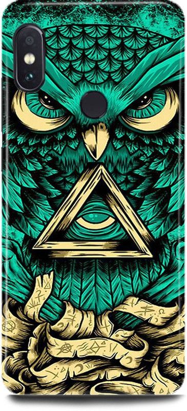 MP ARIES MOBILE COVER Back Cover for Redmi Y2,M1803E6I, Owl,funny,owl,night,watch,abej,beograd,trippy,owl,  (Multicolor, Hard Case, Pack of: 1)