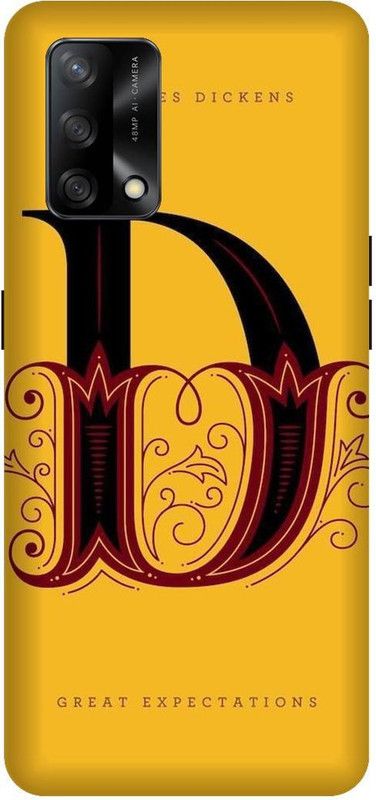 Junior prince Back Cover for OPPO F19s (4G) ( D letter,D name D word  (Multicolor, Waterproof, Pack of: 1)