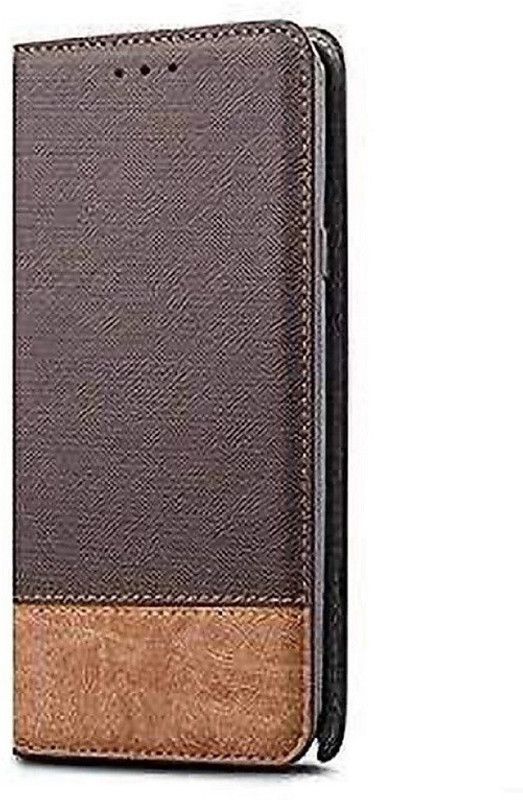 TELETEL Flip Cover for Realme 9i  (Brown, Cases with Holder, Pack of: 1)