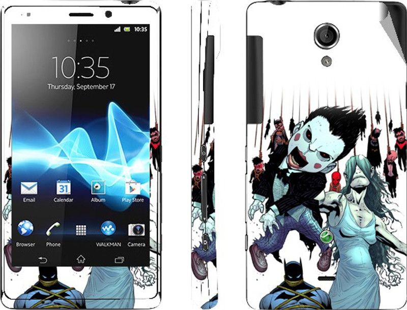 Snooky sony xperia t Mobile Skin  (Black)