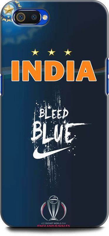 KEYCENT Back Cover for Realme C2 INDIA, INDIAN JERSEY, WORD CUP, CRICKETE, SPORTS  (Multicolor, Shock Proof, Pack of: 1)