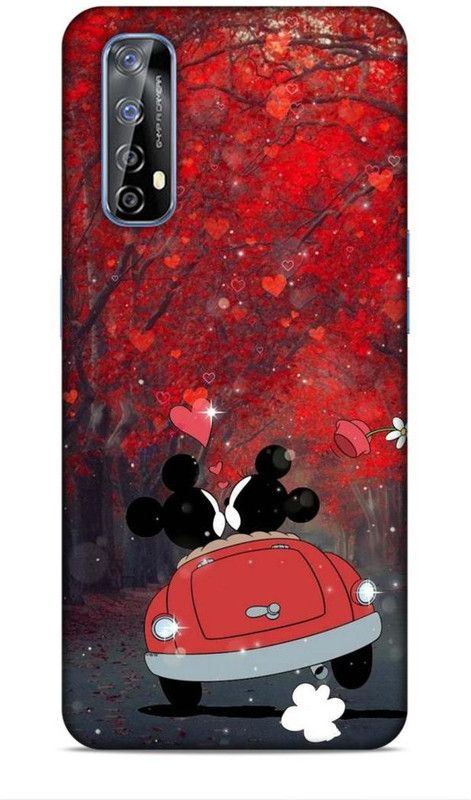 Samsidhi Back Cover for Realme 7, Realme Narzo 20 Pro  (Grey, Red, Waterproof)