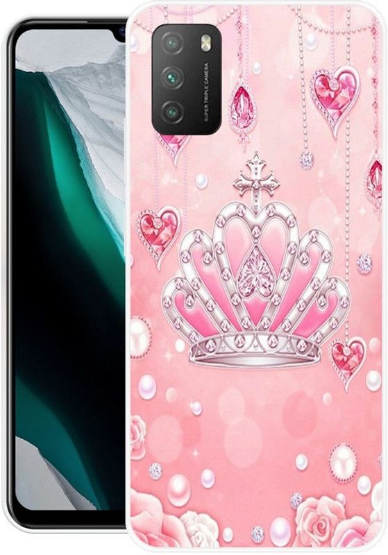 NEVYZAP Back Cover for Poco M3  (Multicolor, Grip Case, Silicon, Pack of: 1)