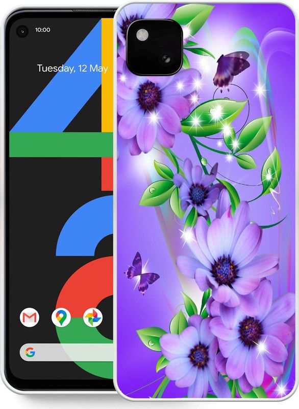 Khadoliya Back Cover for Google Pixel 4a  (Multicolor, Grip Case, Silicon)