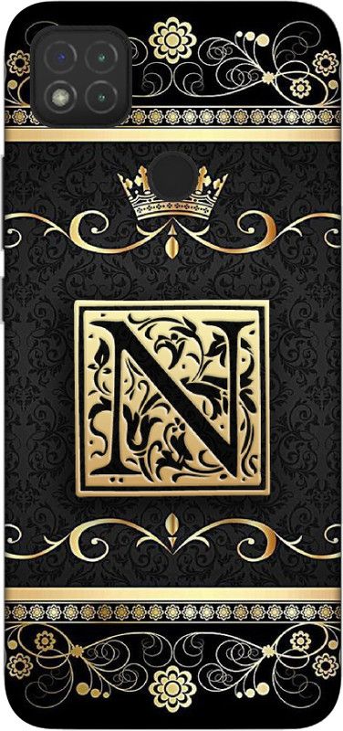 JAIBHAGWAN Back Cover for Mi Redmi 9  (Gold, Hard Case, Pack of: 1)